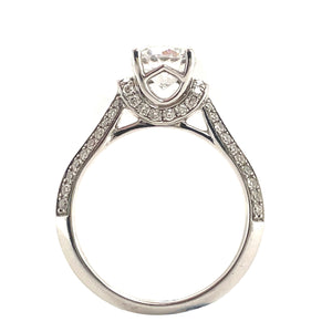 1ct Diamond Set Engagement Ring