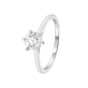 Platinum 1.00ct Engagement Ring
